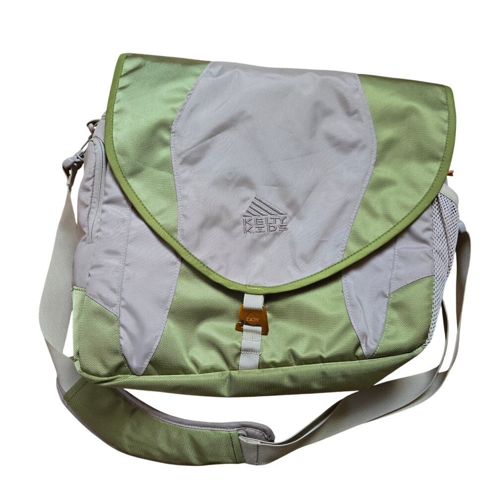 Kelts Kids Diaper Messenger Bag Green Changing Pad
